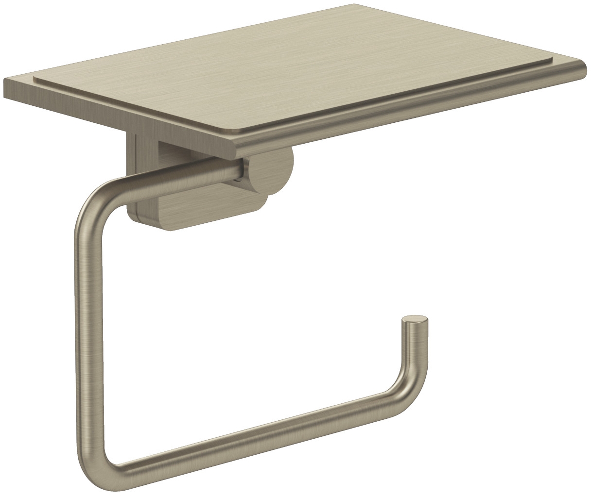 Kludi Vela S suport pentru hârtie igienică nichel 25971N5