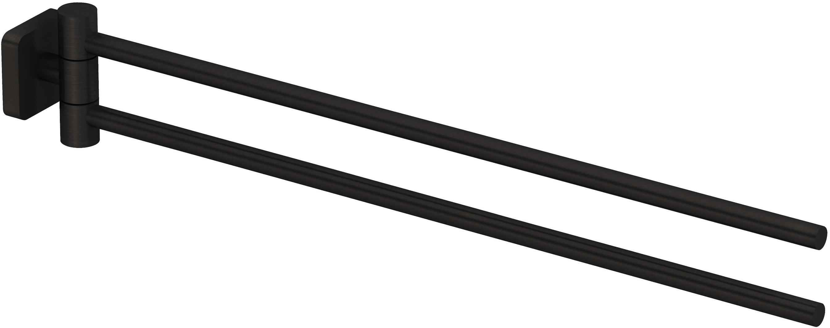 Kludi Vela S bară prosop negru 25977N2