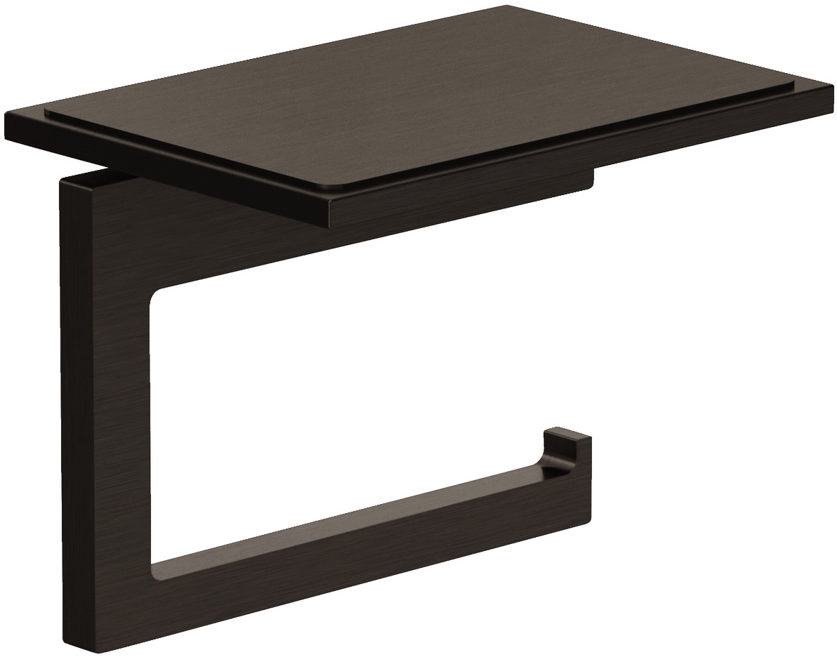 Kludi Vela C suport pentru hârtie igienică negru 31971N2