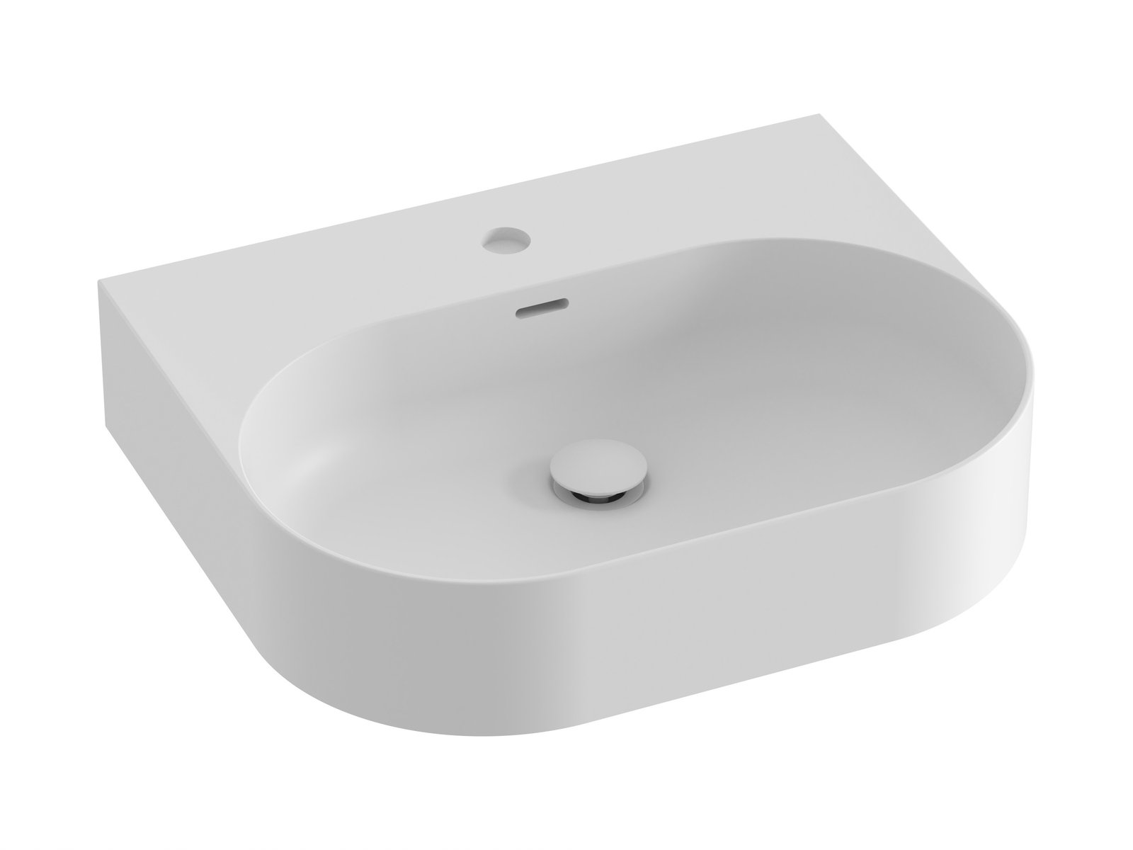 Ravak Ceramic lavoar 55.3x45.2 cm dreptunghiular clasică alb XJX0E155003