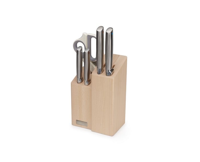 Joseph Joseph Fusion set de cuțite 15x10x31.5 cm bej-oțel 10577