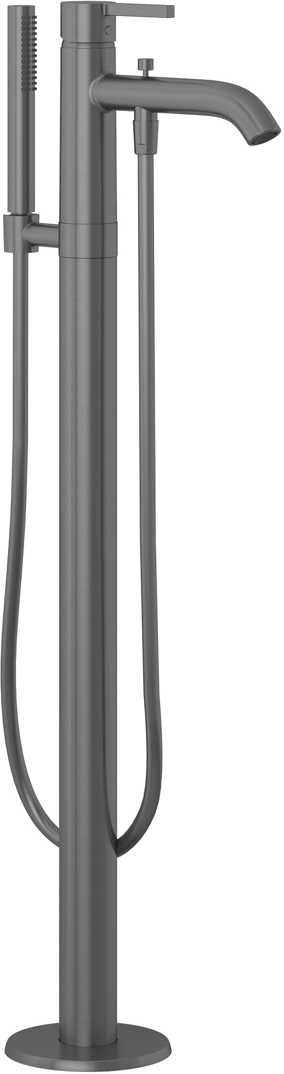 Kludi Nova Fonte Pura baterie cadă-duș stativ negru 38590N215