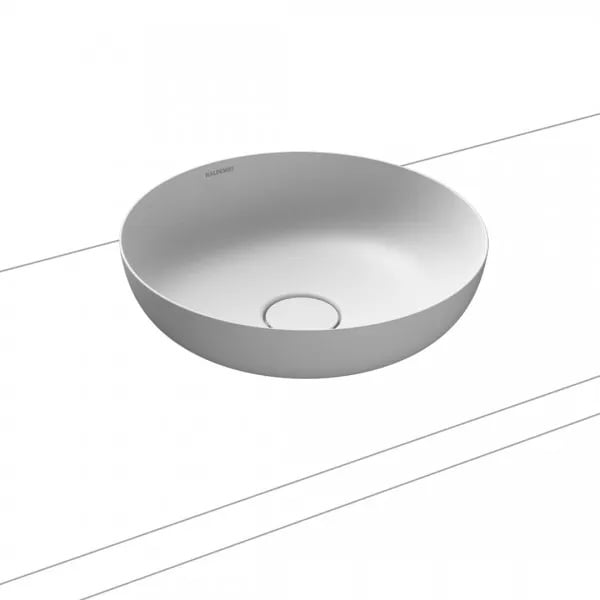 Kaldewei Miena lavoar 38x38 cm rotund de blat alb 909406003711