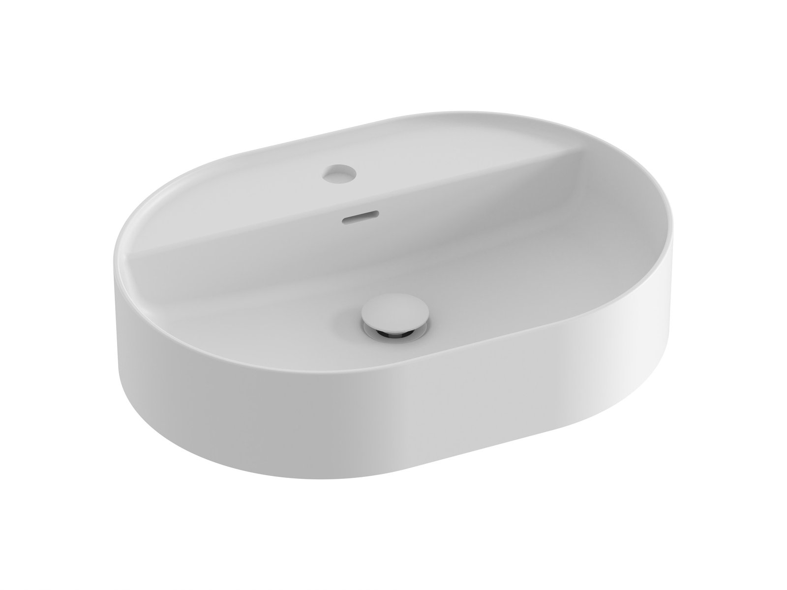 Ravak Ceramic lavoar 55x40 cm ovale de blat alb XJX0E155001