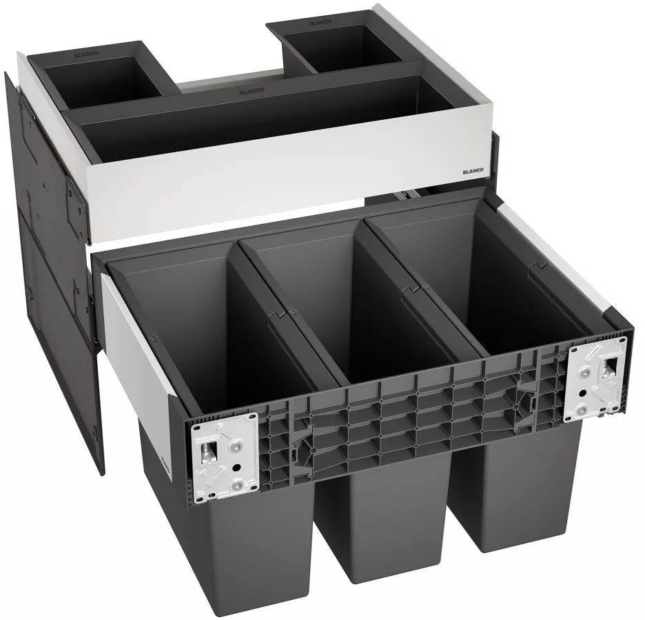 Blanco Select II sortare deșeuri 45 l negru 526209
