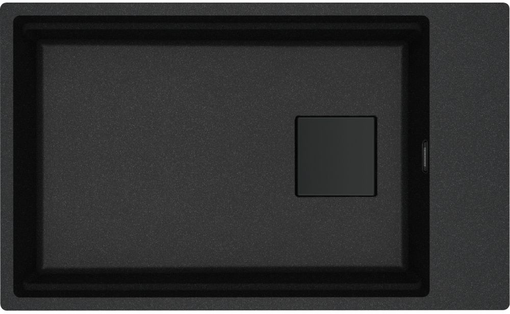 Franke Kanon chiuvetă din granit 76x46 cm gri/grafit/onix 125.0740.834