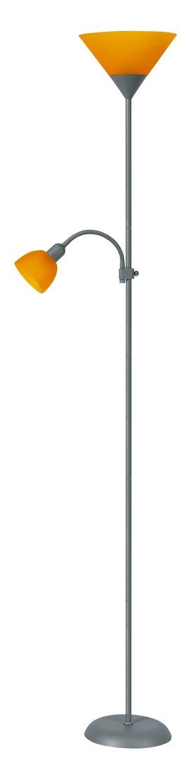 Rabalux Action lampă de podea 2x100 W argint-portocaliu 4026