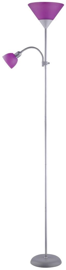 Rabalux Action lampă de podea 2x100 W violet-argint 4020