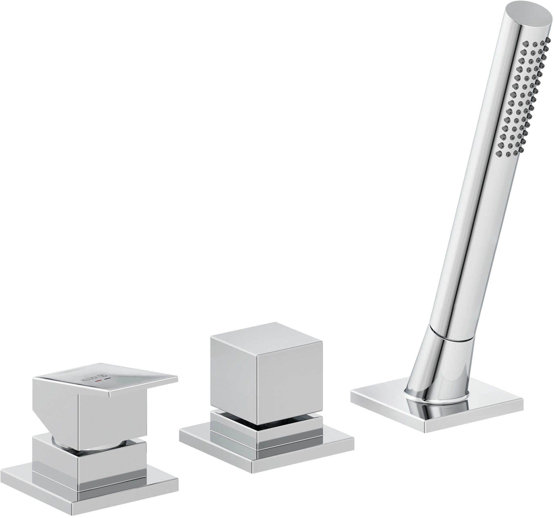 Kludi Decus baterie cadă-duș cadă crom 544470575