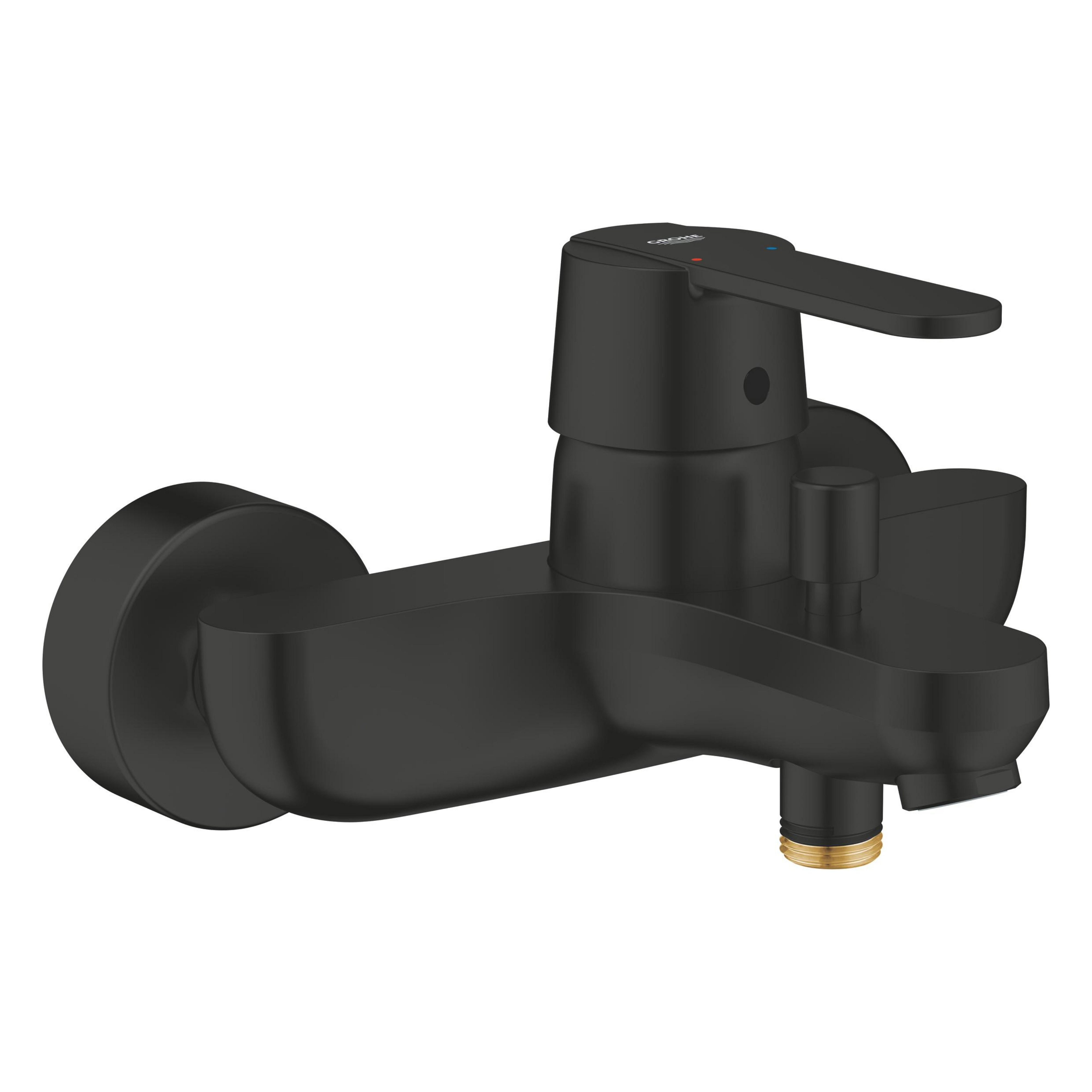 Grohe Get baterie cadă-duș perete negru 328872430