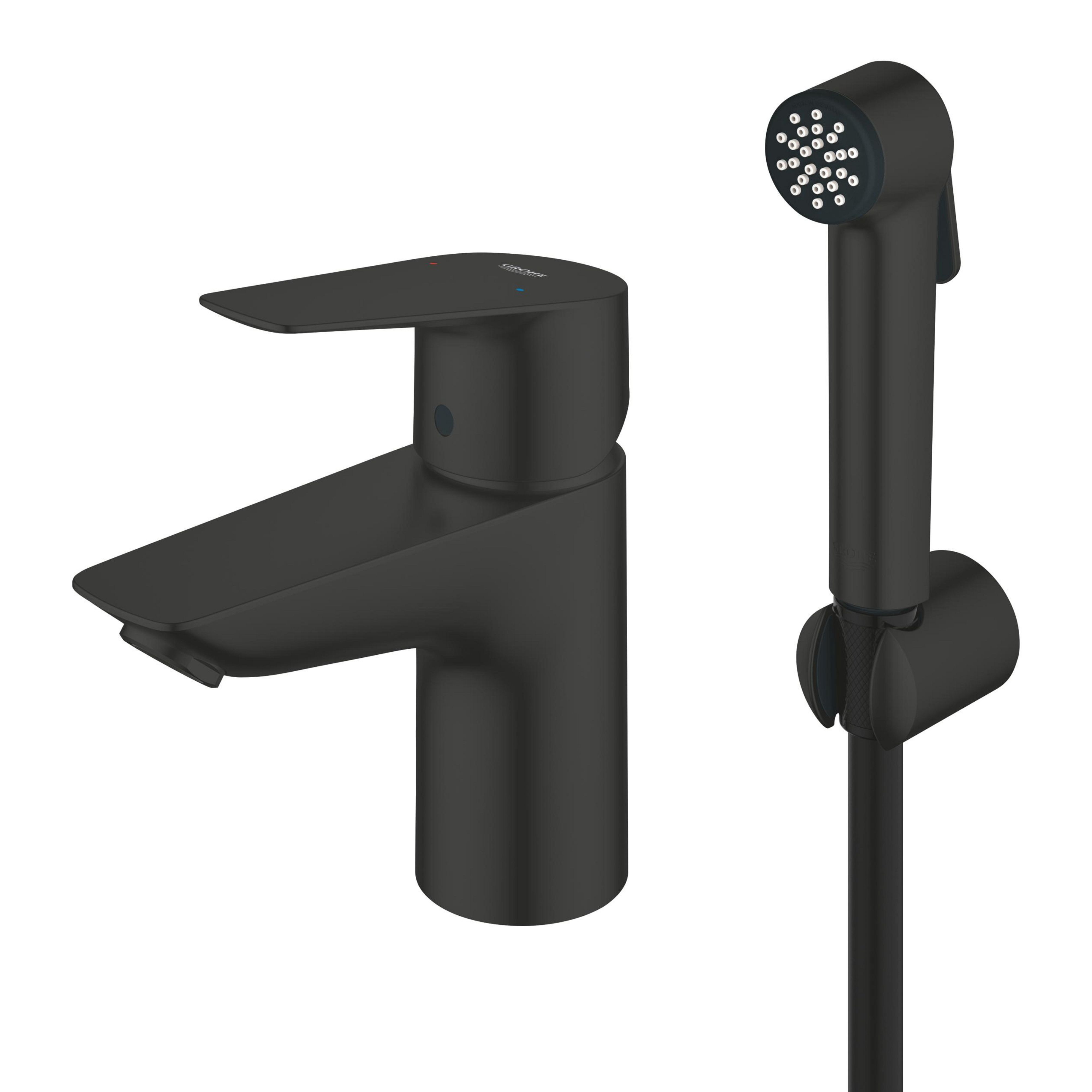 Grohe Start Edge baterie lavoar stativ negru 237732431