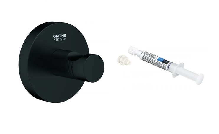 Set suport prosop Grohe Start 411732430, adeziv Grohe QuickGlue 41127000