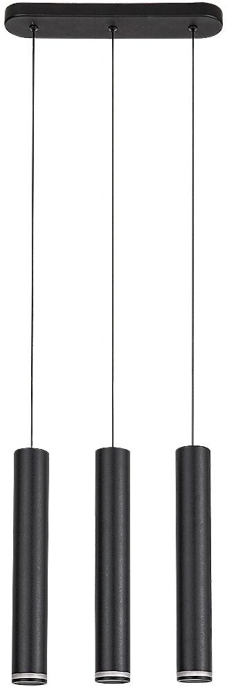 Rabalux Senobia lampă suspendată 3x5 W negru 73037
