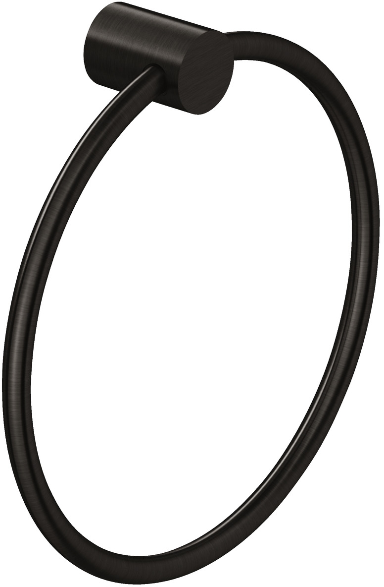 Kludi Vela R suport prosop negru 58978N2