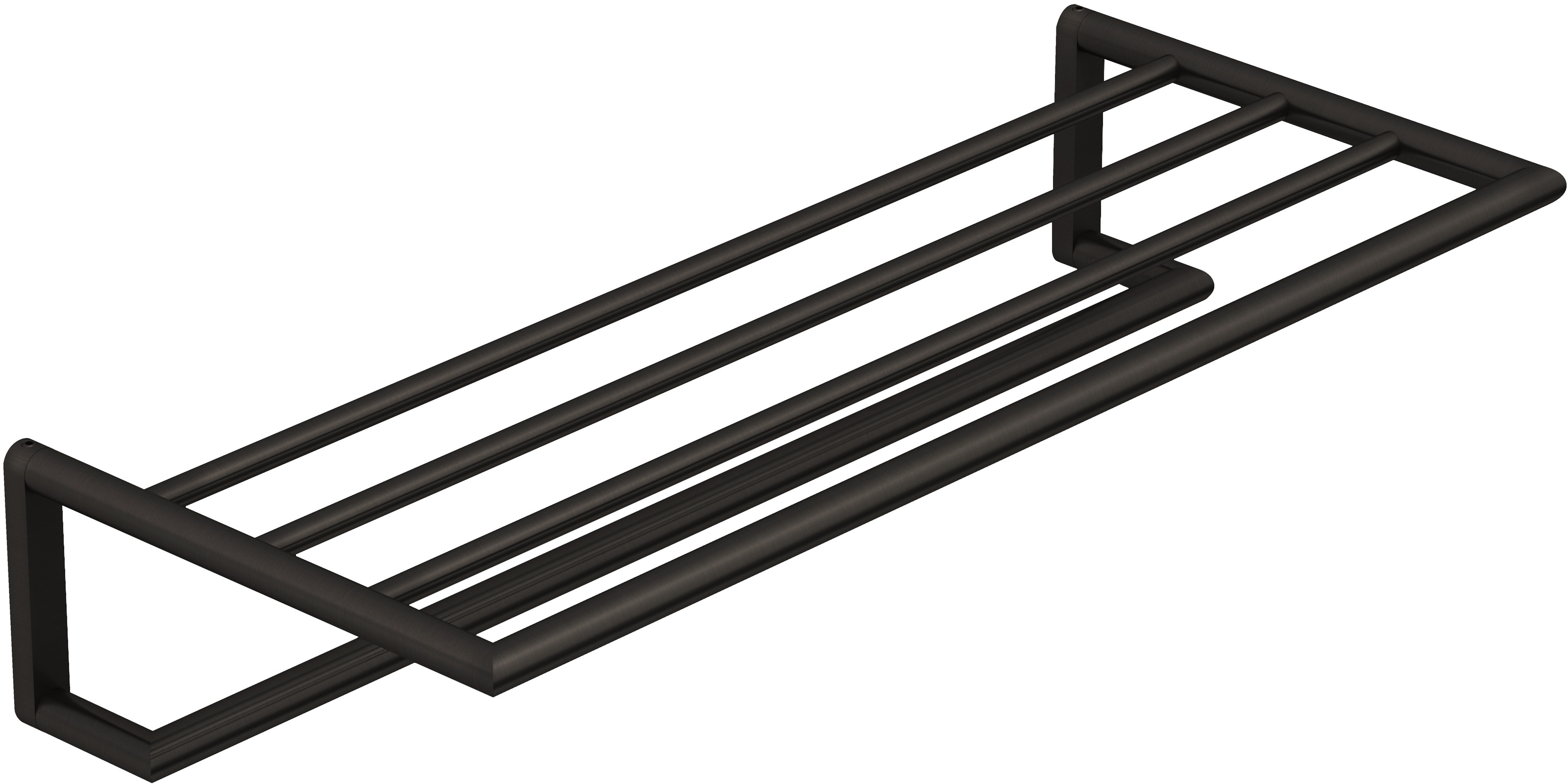 Kludi Vela R suport prosop negru 58989N2