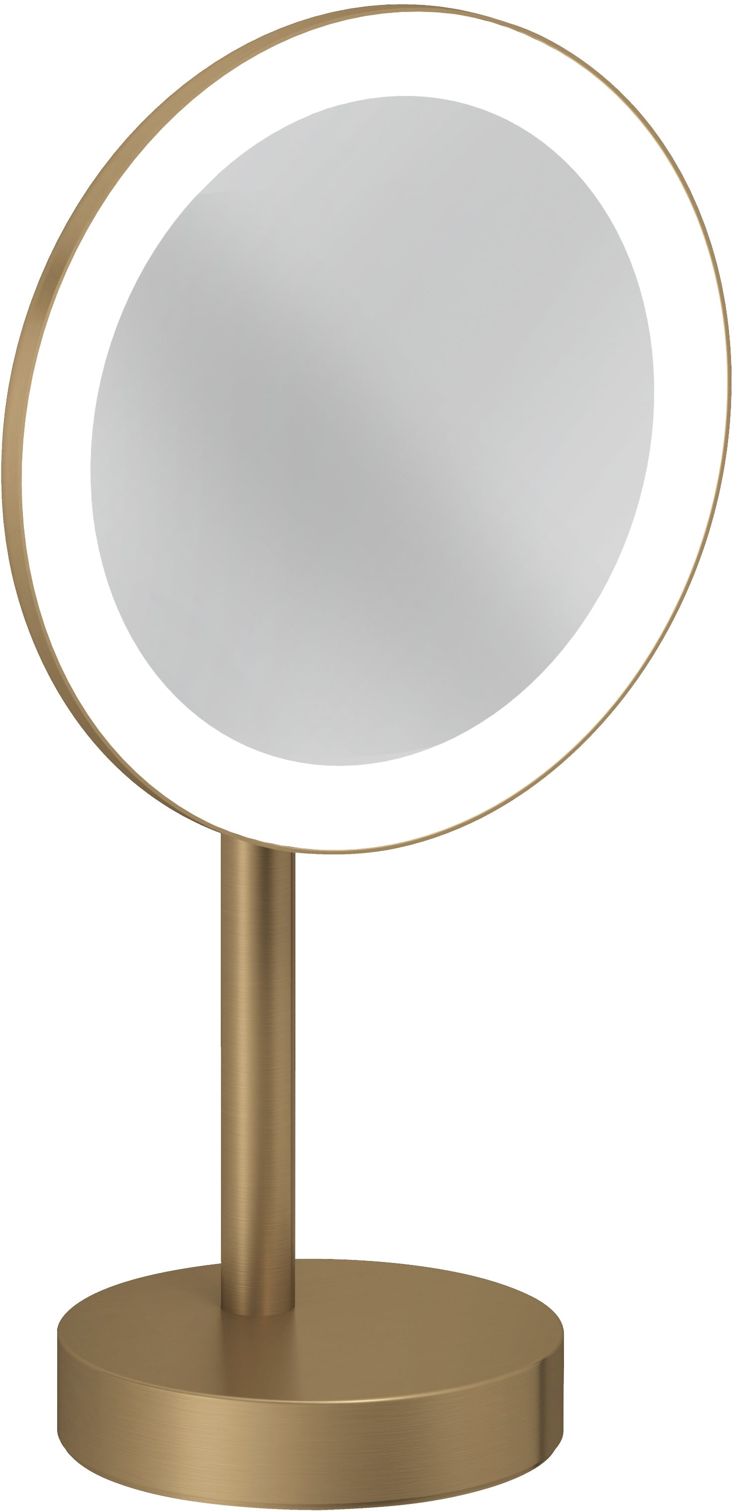 Kludi Vela R oglindă cosmetică 20.2x35.5 cm rotunde cu iluminare 58995N1F