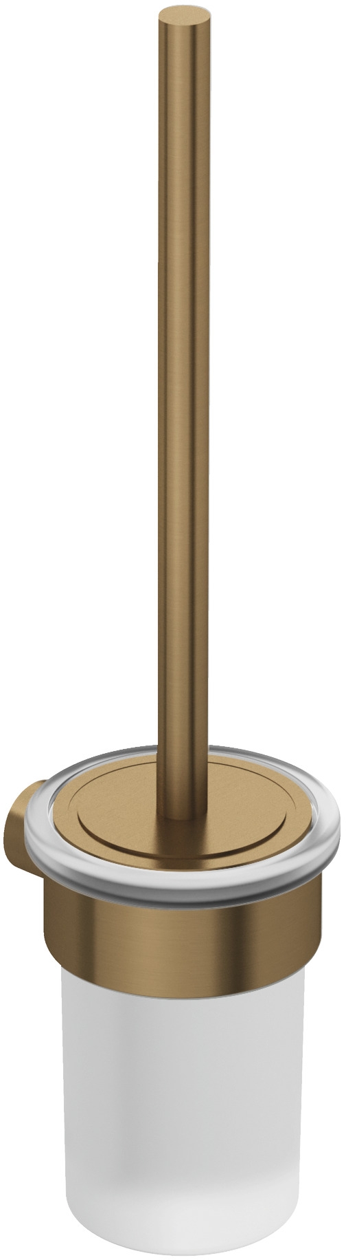 Kludi Vela R perie wc cu mâner înșurubat maro 58974N1