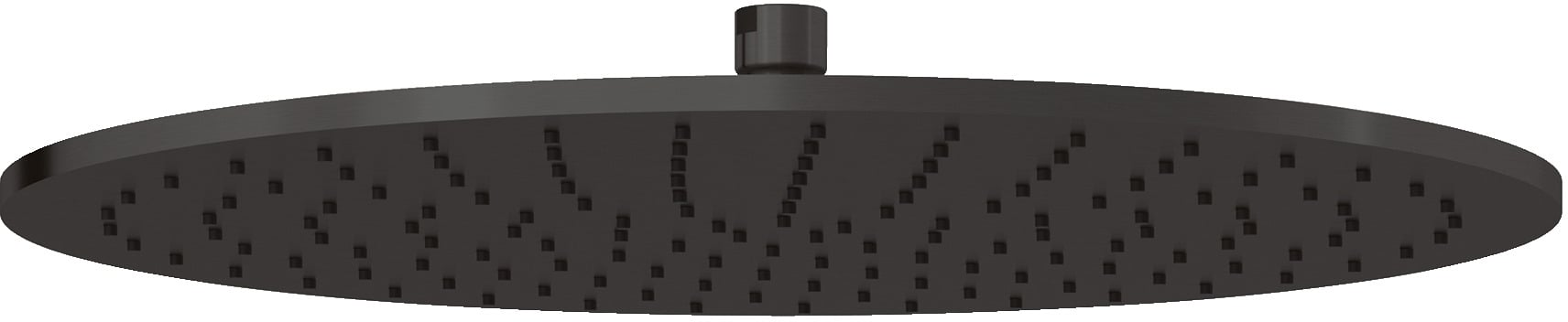 Kludi A-QA cap de duș 40x40 cm rotund negru 64340N2-00