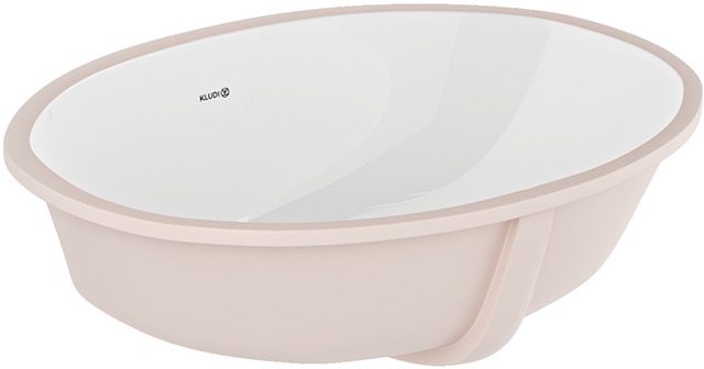 Kludi Resa lavoar 44x35 cm ovale sub blat alb 59W0243