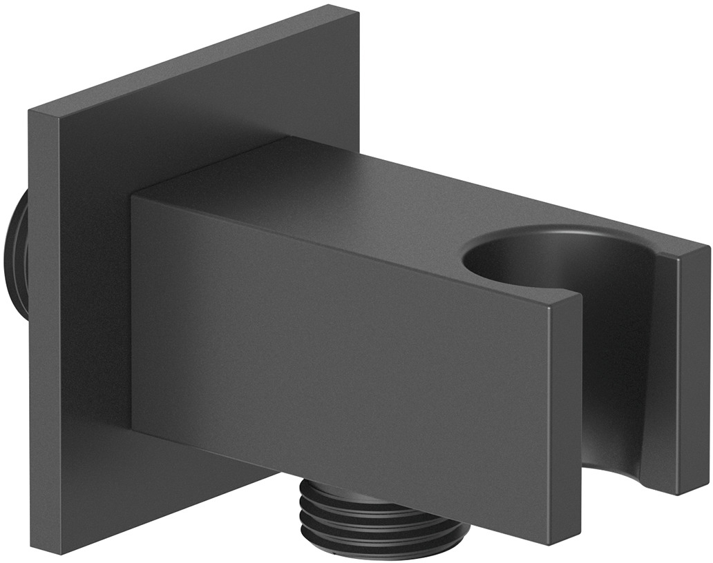 Kludi A-QA conexiune unghiulară cu mâner negru 6556939-00