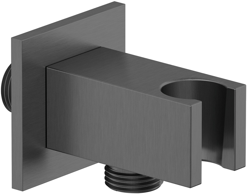 Kludi A-QA conexiune unghiulară cu mâner negru 65569N2-00