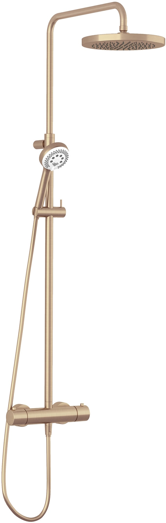 Kludi Logo Neo set de duș perete cu termostat cu duș de ploaie || 68082N1-00