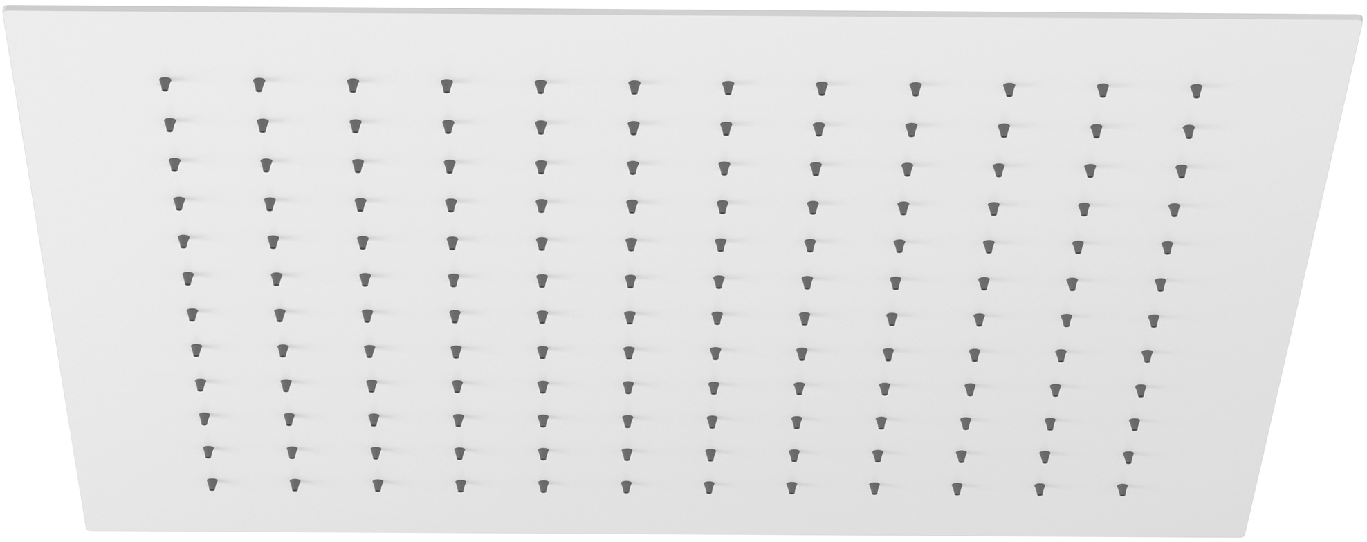 Kludi Asana cap de duș 44x44 cm pătrat alb 6941053-00