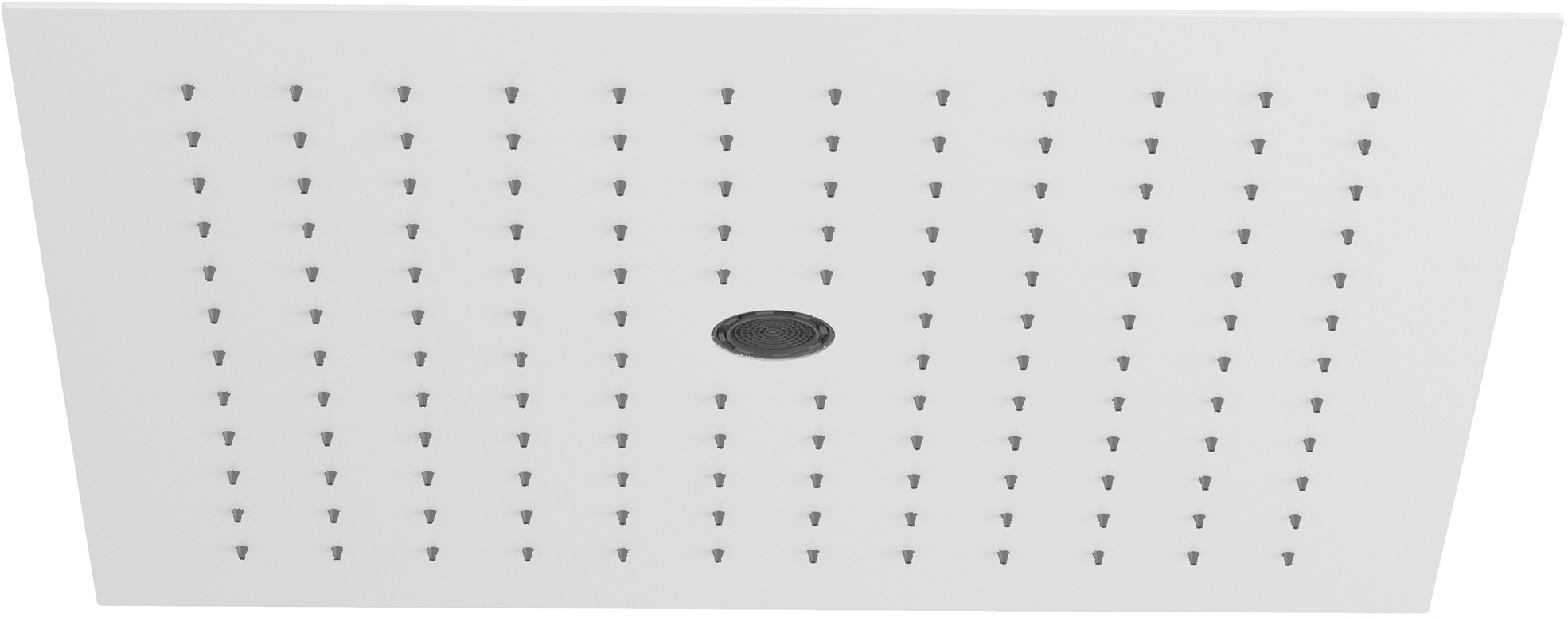 Kludi Asana cap de duș 44x44 cm pătrat alb 6942053-00