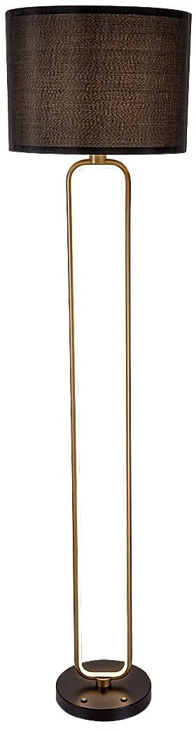 Rabalux Domiro lampă de podea 1x60 W negru-auriu 74043