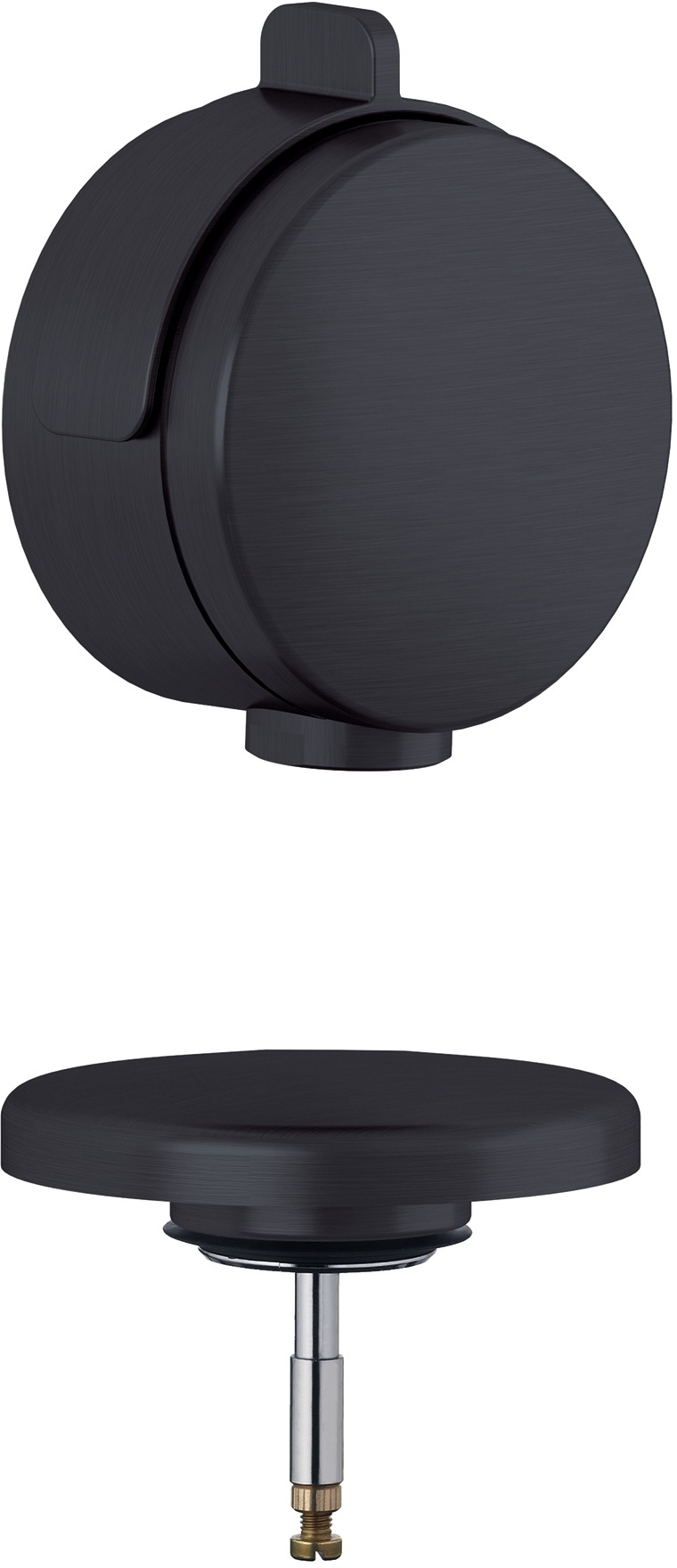 Kludi Rotexa set de finisare sifon negru 7182639-00