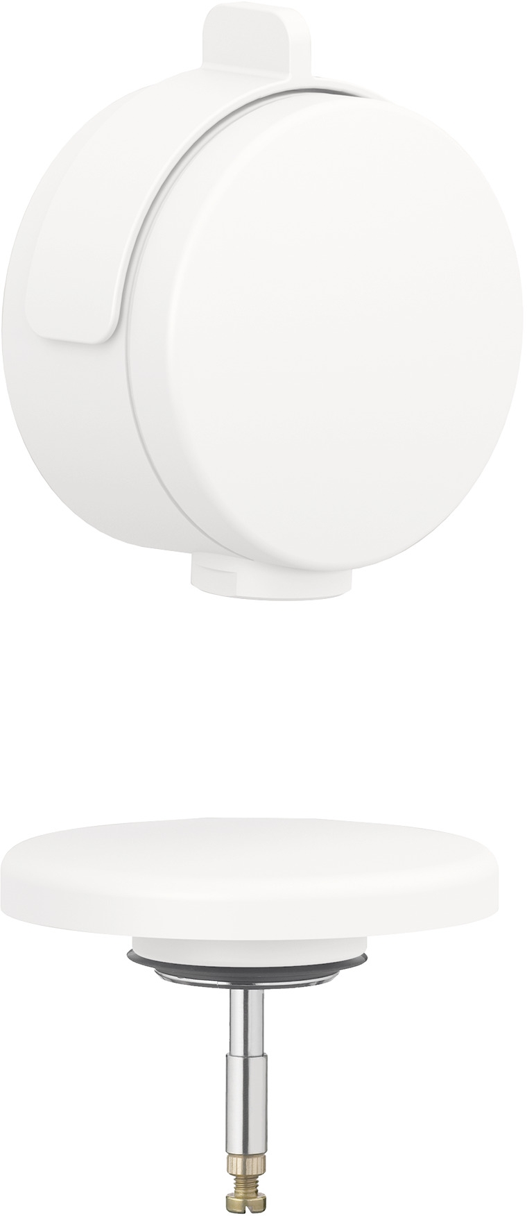 Kludi Rotexa set de finisare sifon alb 7182653-00