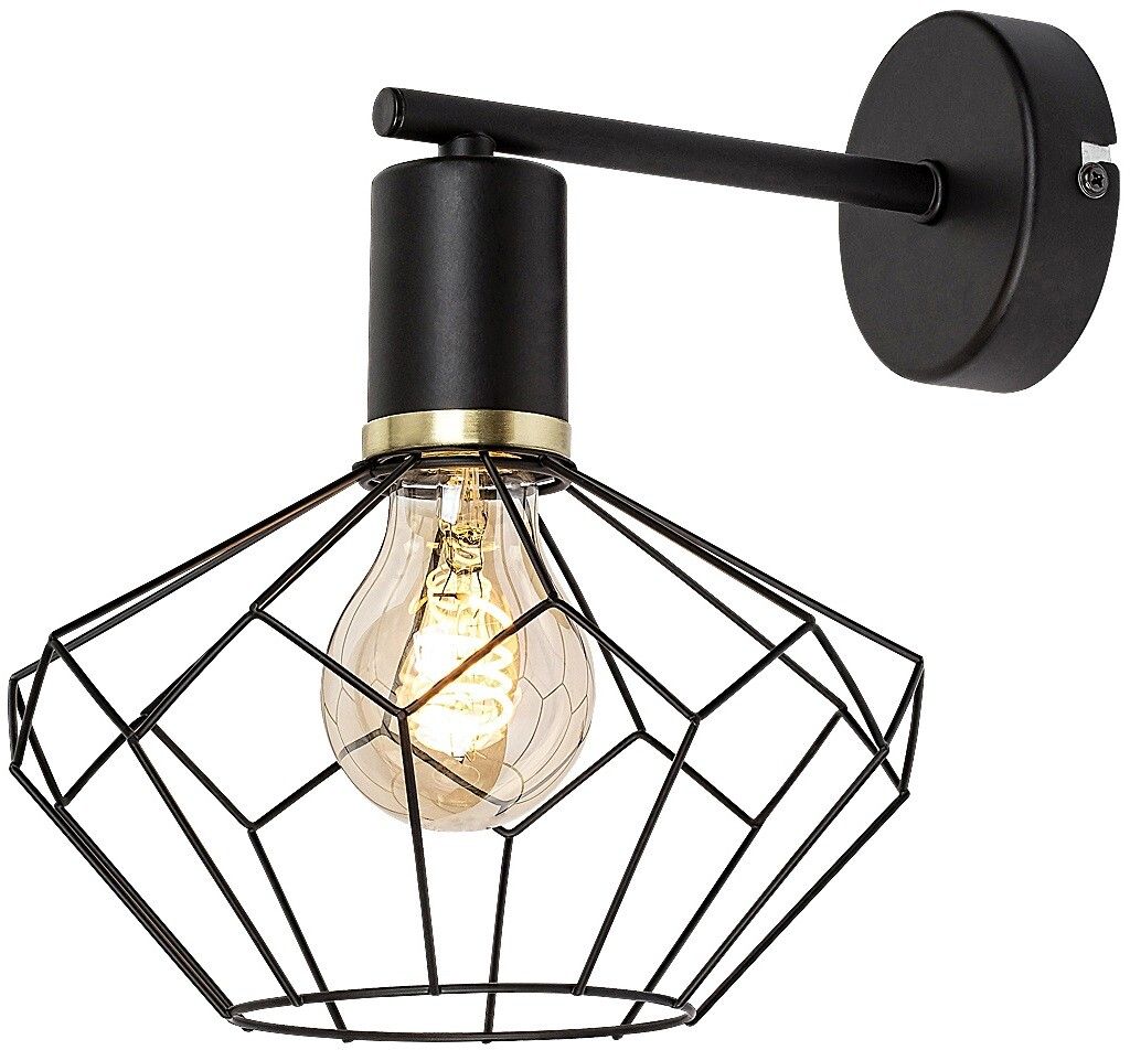 Rabalux Fran lampă de perete 1x40 W negru 71064