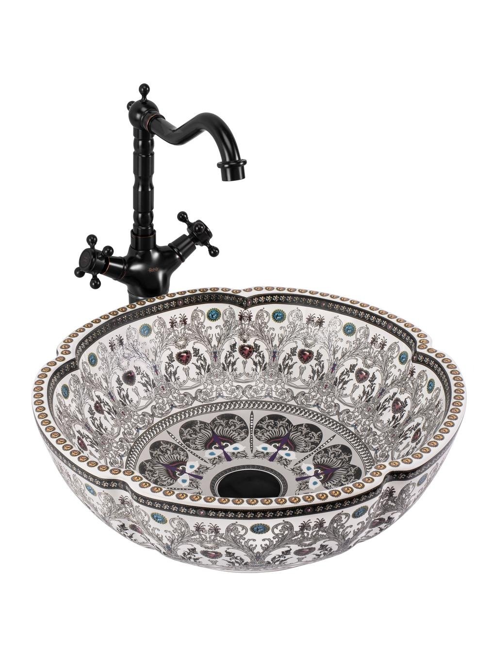 Rea Asanti lavoar 42.5x42.5 cm rotund de blat REA-U7506