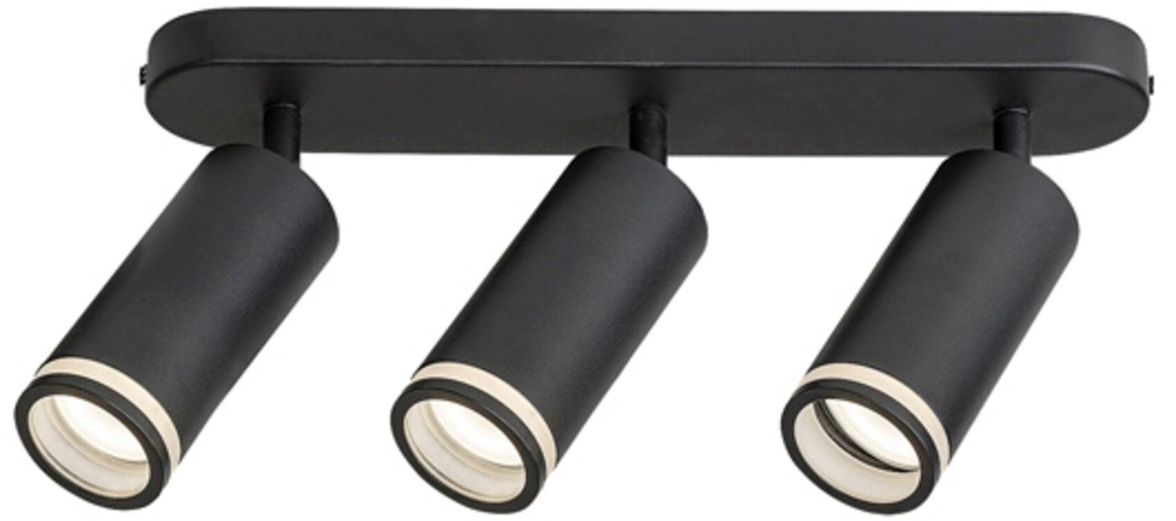 Rabalux Senobia lampă de tavan 3x35 W negru 73035