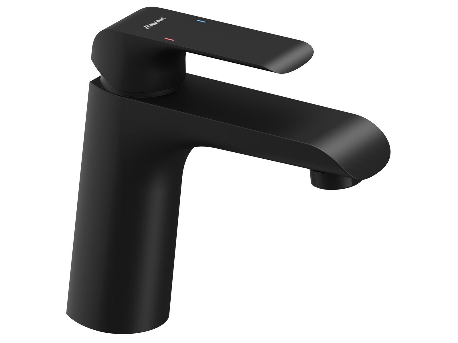 Ravak Flat baterie lavoar stativ negru X070173