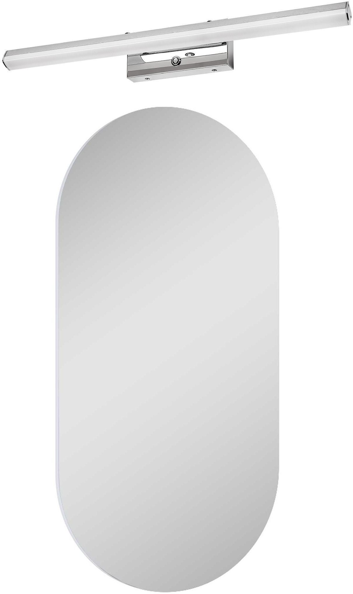 Set oglindă Elita Oval RE067567000010, lampă de perete Rabalux Turgon 75016