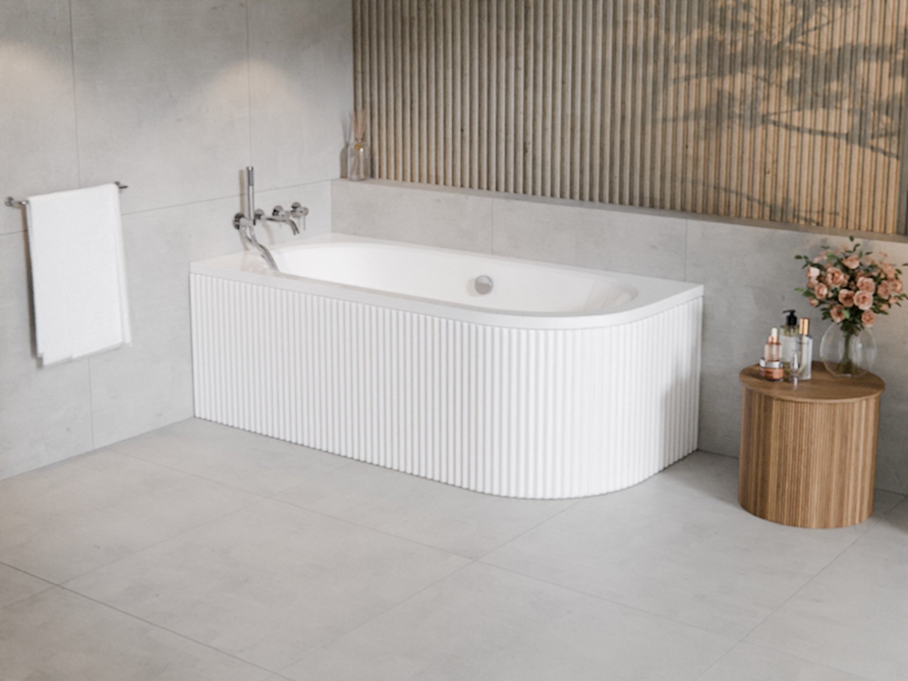 Set cadă de colț Besco Avita #WAV-180-NL, carcasa pentru cadă Besco Avita OAV-180-NSR