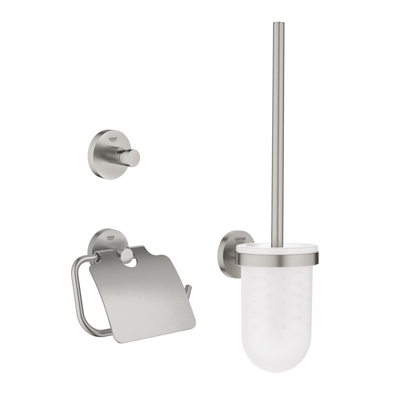 Grohe Start set de accesorii 3 în 1 SuperSteel 41204DC0
