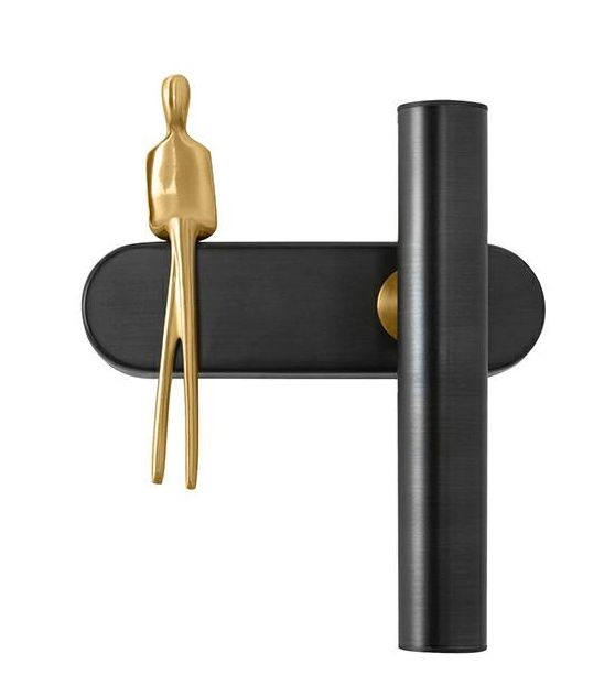 Moosee Boy lampă de perete 1x4 W negru-auriu MSE1501100480
