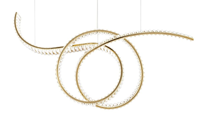 Moosee Wave lampă suspendată 1x28 W auriu MSE1501100188