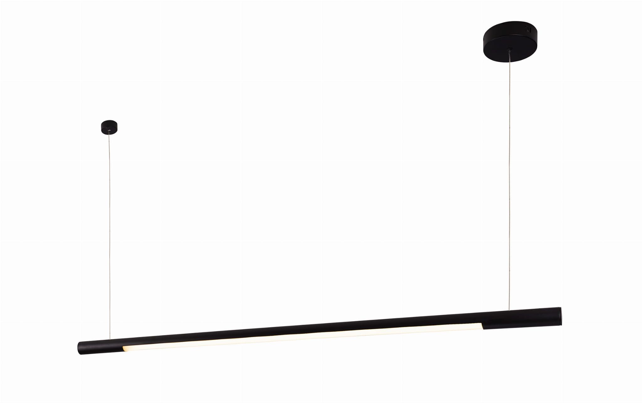 MaxLight Organic Horizon lampă suspendată 1x26 W negru P0358