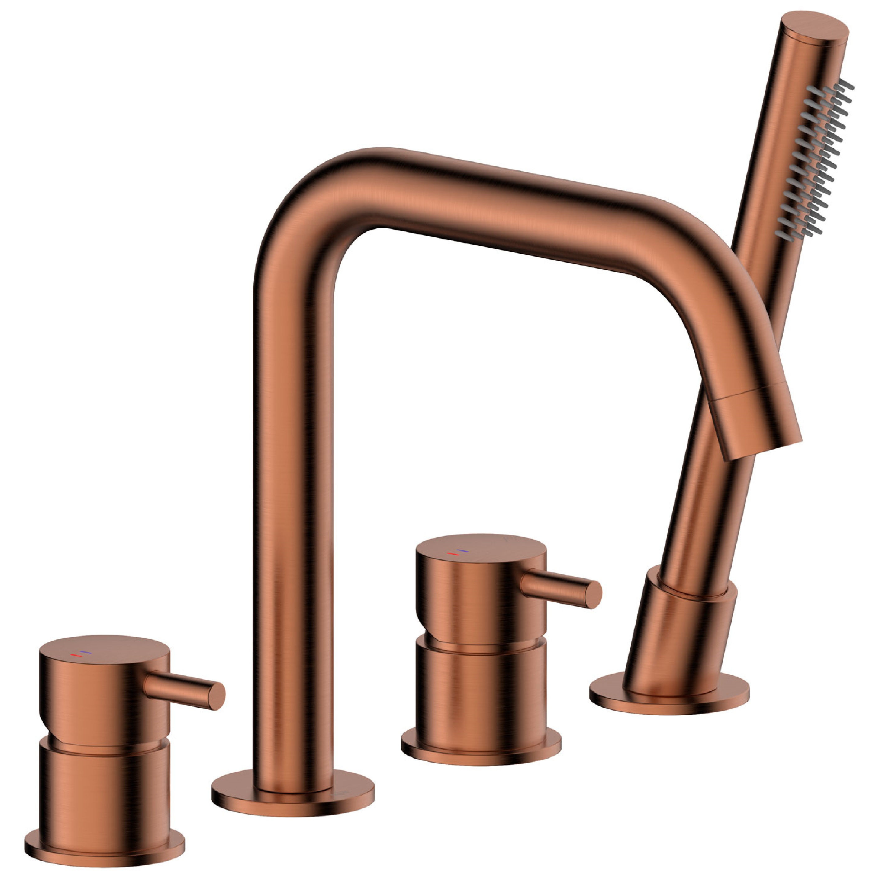 KFA Armatura Moza Rose Gold baterie cadă-duș cadă auriu 5035-210-34