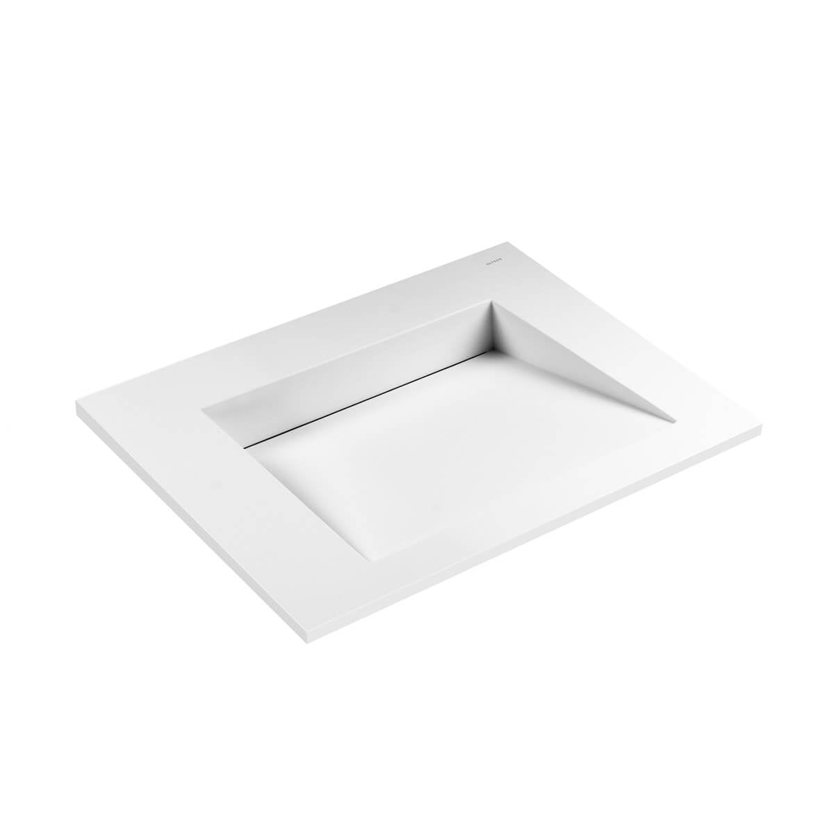 Oltens Stila lavoar 60x45 cm dreptunghiular mobilier alb mat 40200900