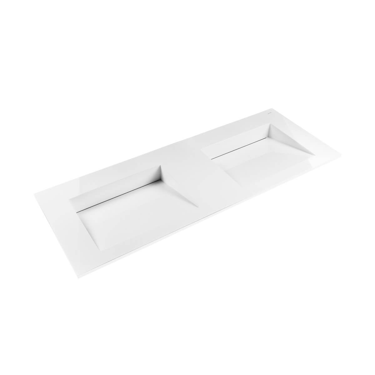 Oltens Stila lavoar 120x45 cm dreptunghiular mobilier alb luciu 40205000