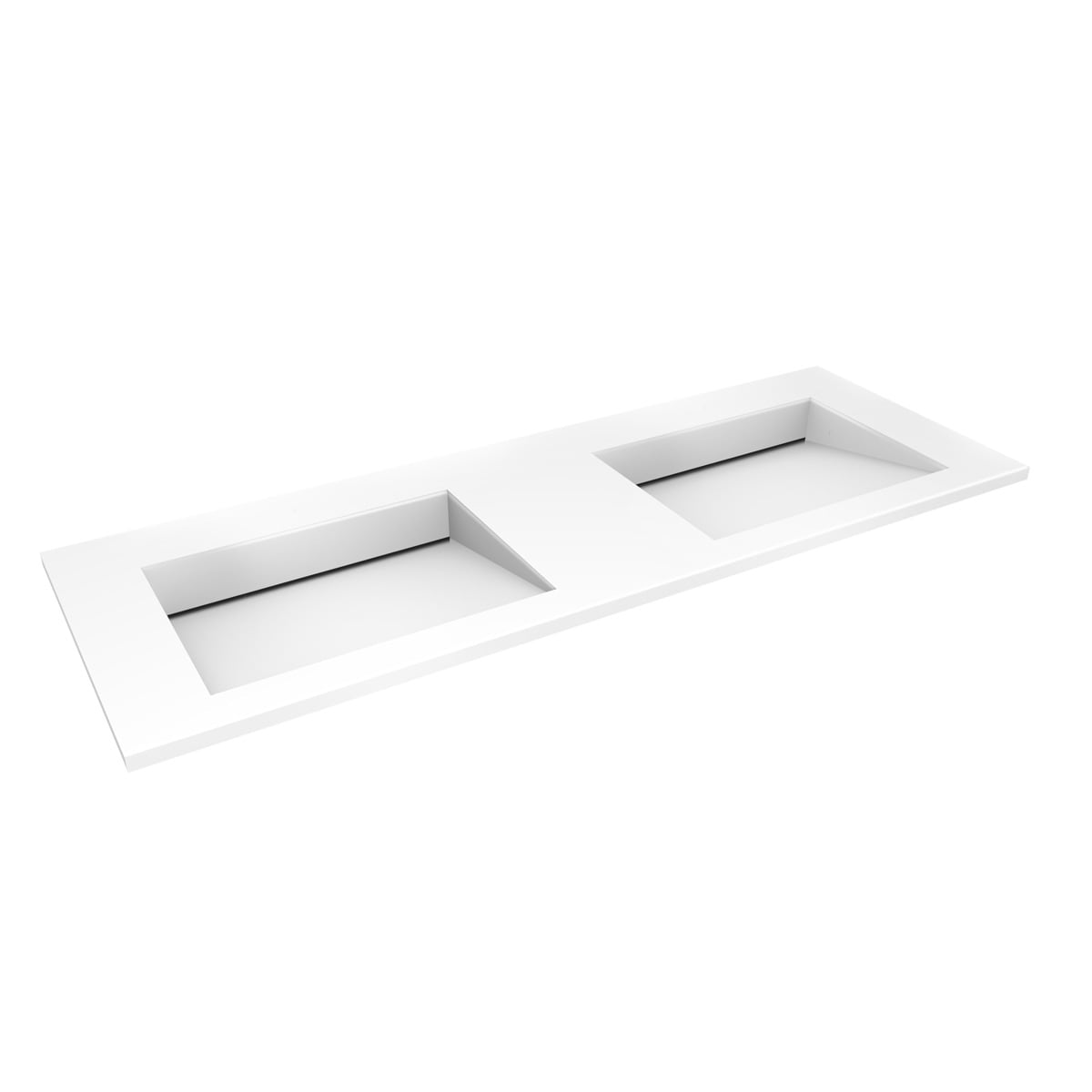 Oltens Stila lavoar 140x45 cm dreptunghiular mobilier alb luciu 40206000
