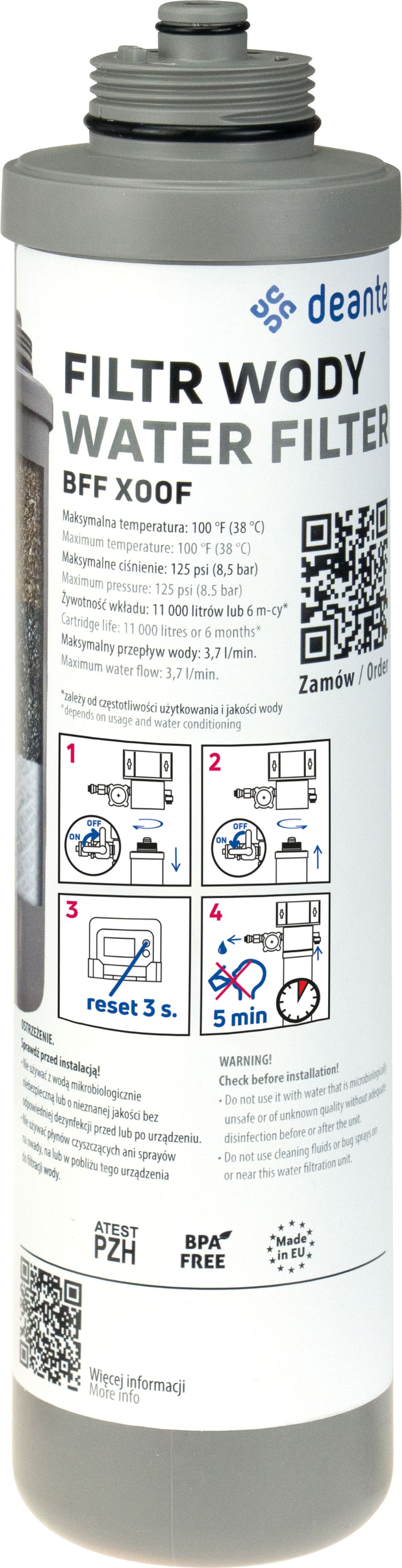 Deante filtru sub chiuvetă BFF_X00F