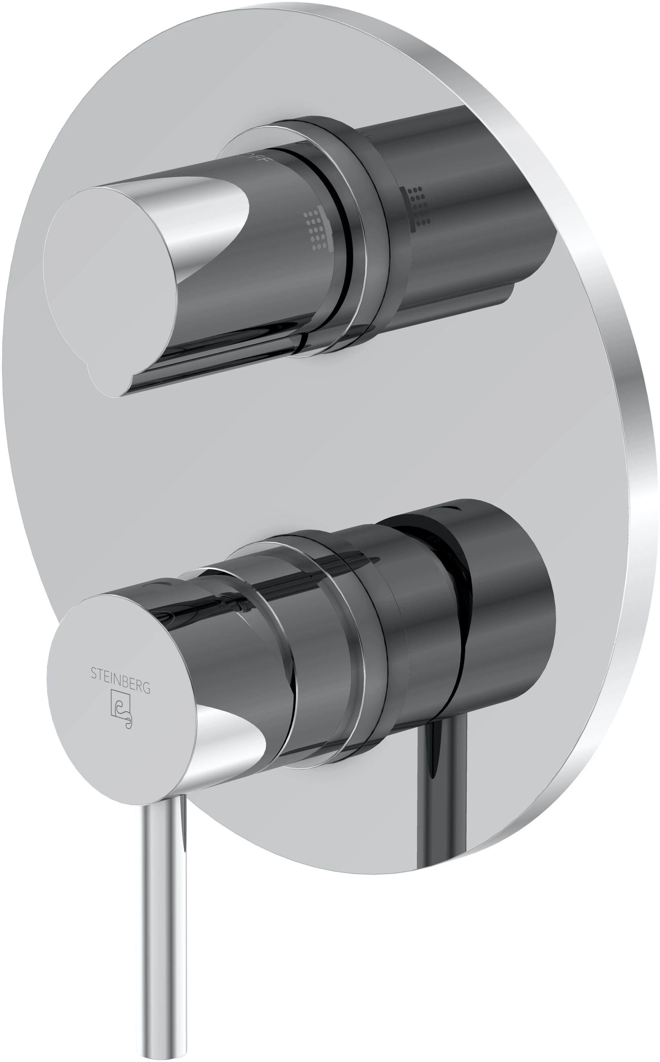 Steinberg 100 baterie cadă-duș ascuns crom 100 2222