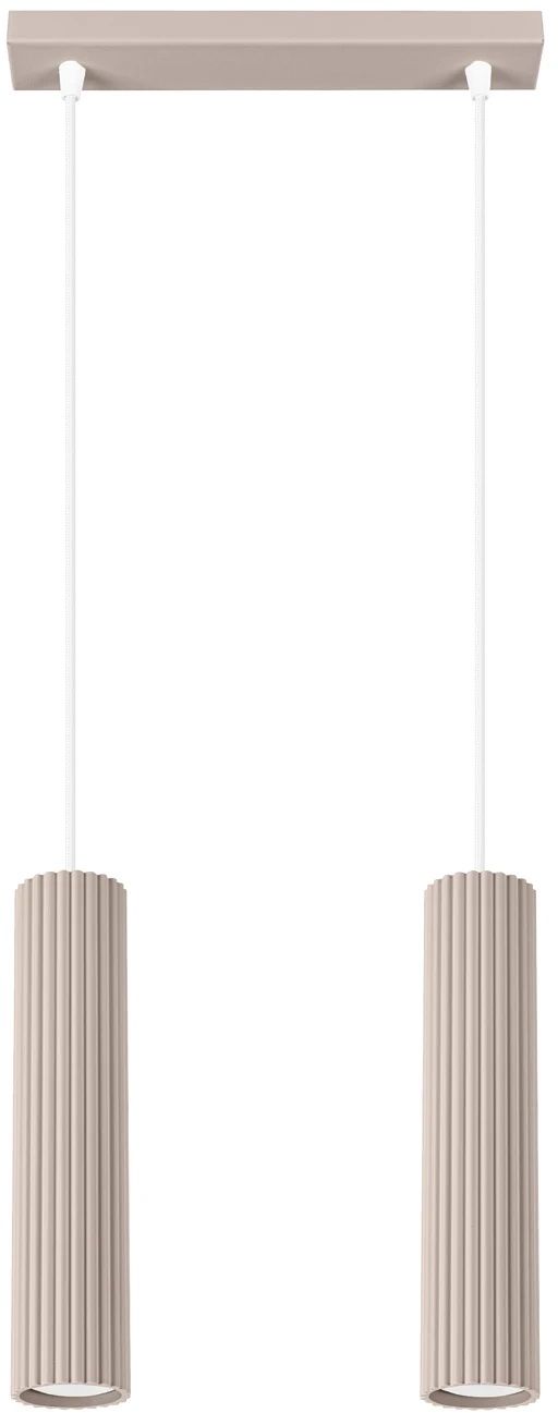 Sollux Lighting Karbon lampă suspendată 2x10 W SL.1773