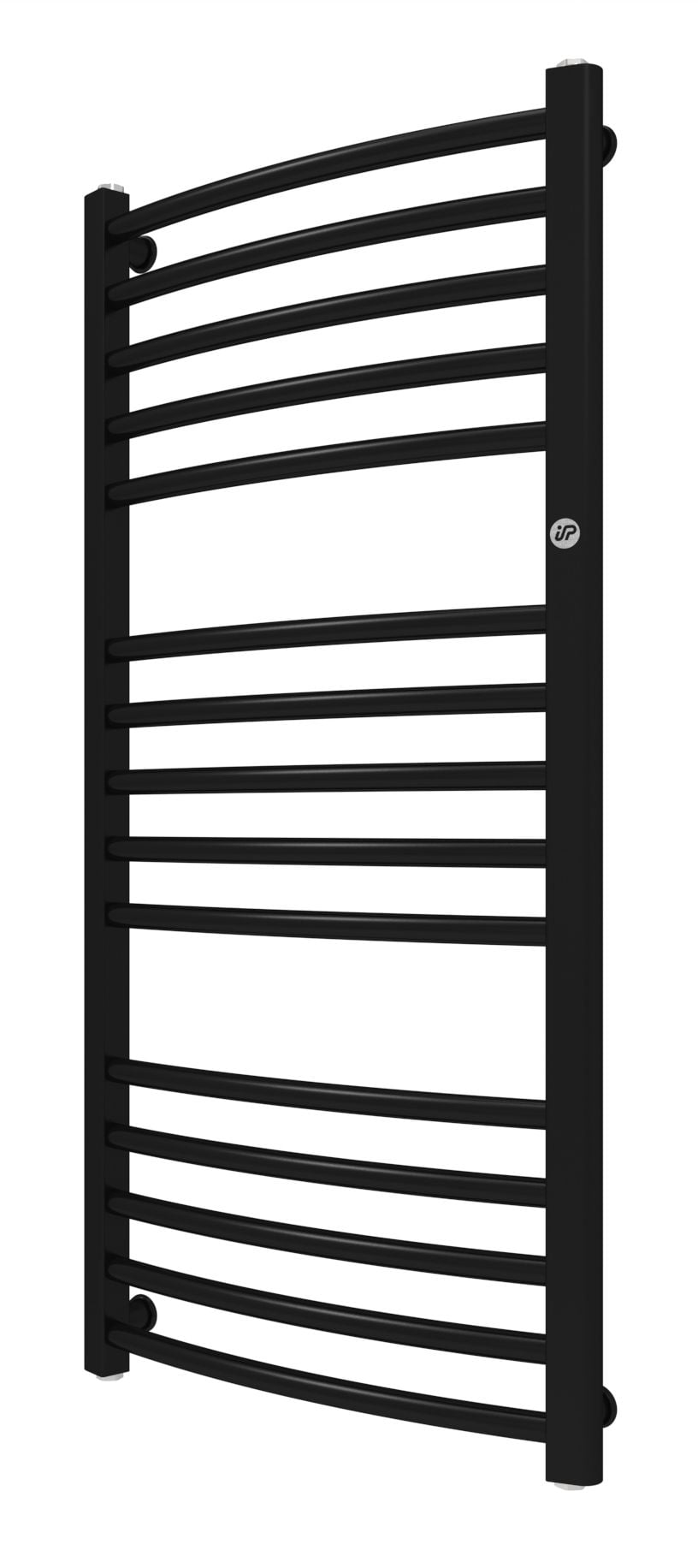Instal Projekt Ambra R calorifer de baie scară 165x55 cm negru AMBR-55/170C31