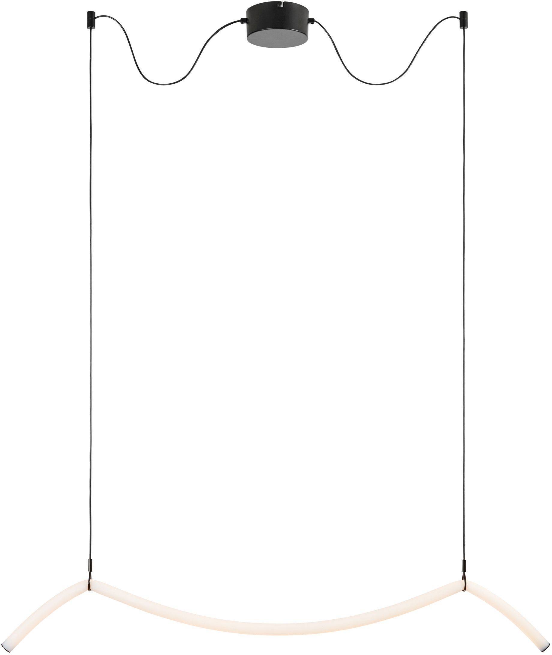 Markslöjd Melt lampă suspendată 1x13 W negru 108873